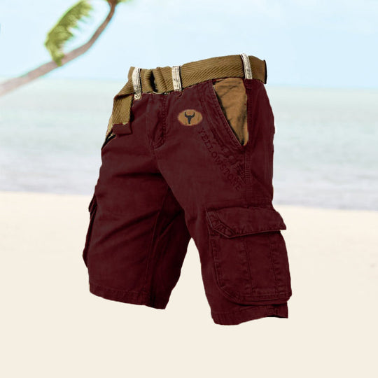 Benny. Cargo shorts voor heren met meerdere zakken