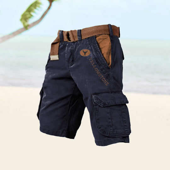 Benny. Cargo shorts voor heren met meerdere zakken